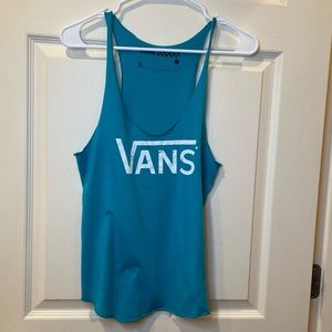 Blue Vans Tank Top